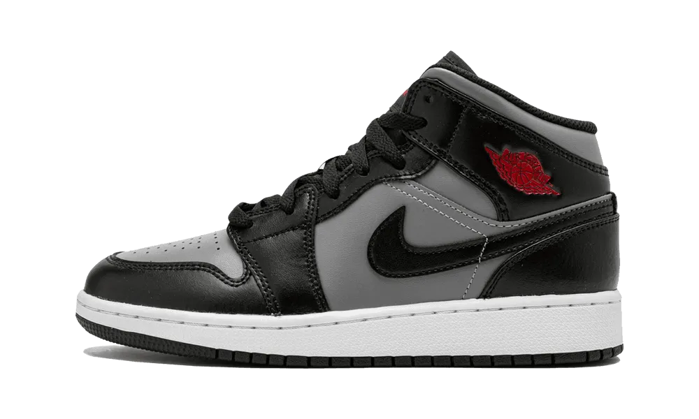 Jordan 1 Mid 'Shadow Red' (GS)