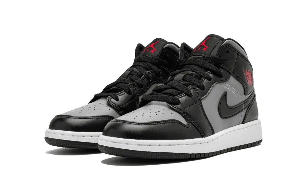 Jordan 1 Mid 'Shadow Red' (GS)