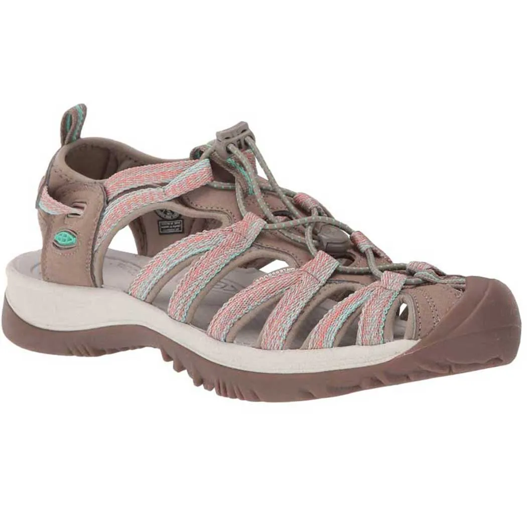 Keen Whisper Sandal Taupe/ Coral (Women's)