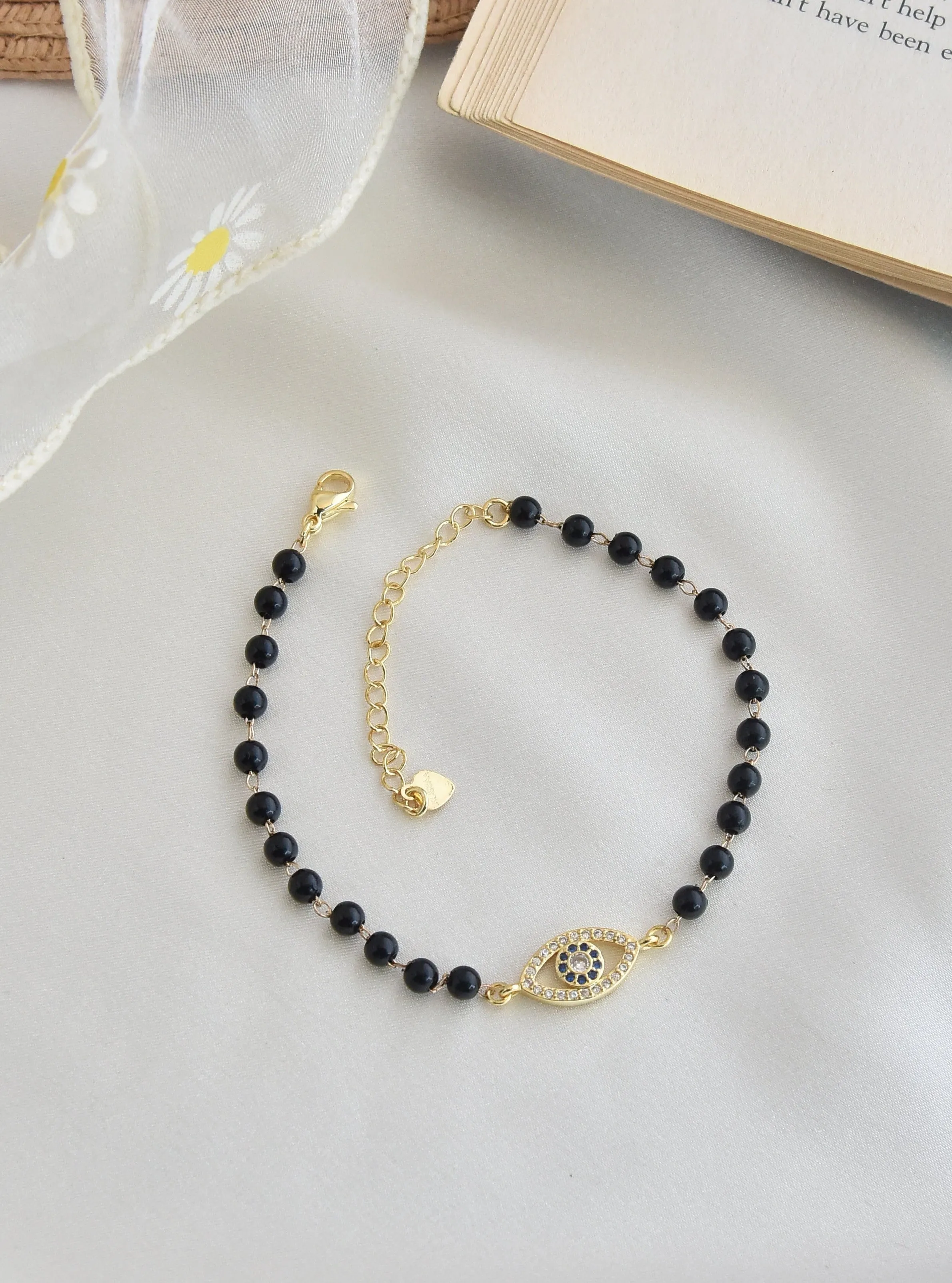 Klissaa Evil Eye Mangalsutra Bracelet