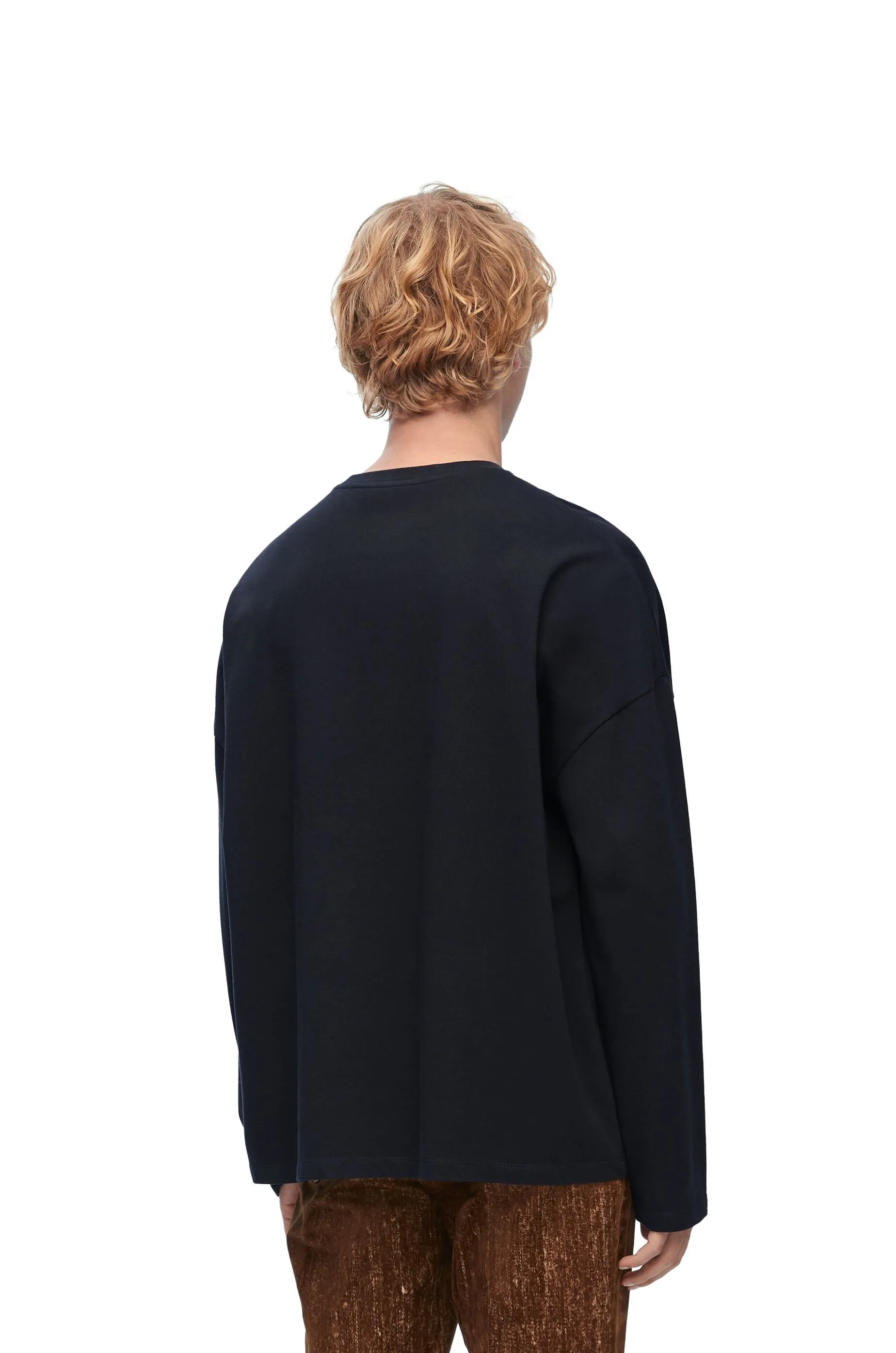 LOEWE  |Loose fit long sleeve T-shirt in cotton