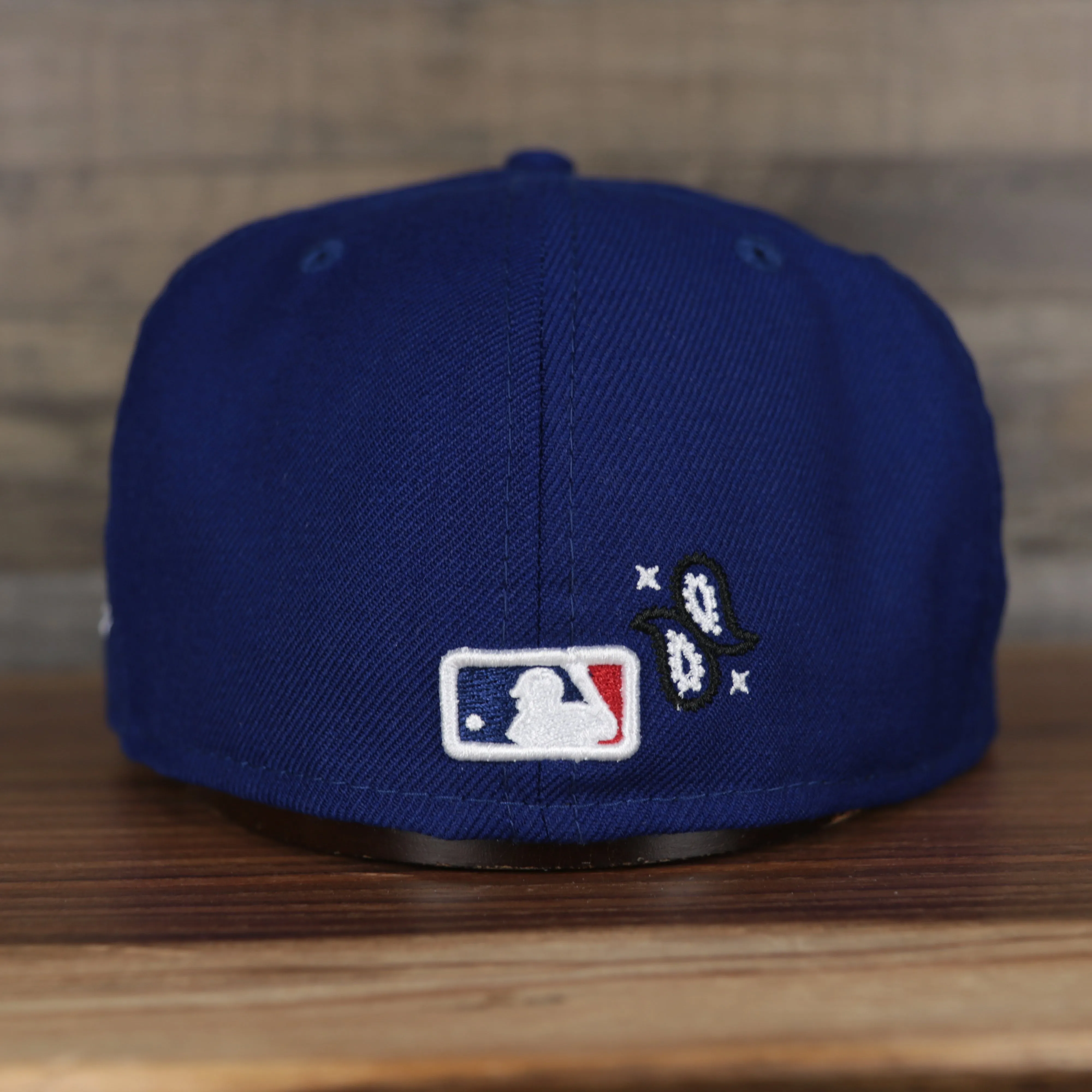 Los Angeles Dodgers All Over Paisley Bandana Pattern Grey Bottom 5950 Fitted Cap | Blue