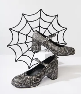 Lulu Hun Spiderweb Sandy Jane Heels