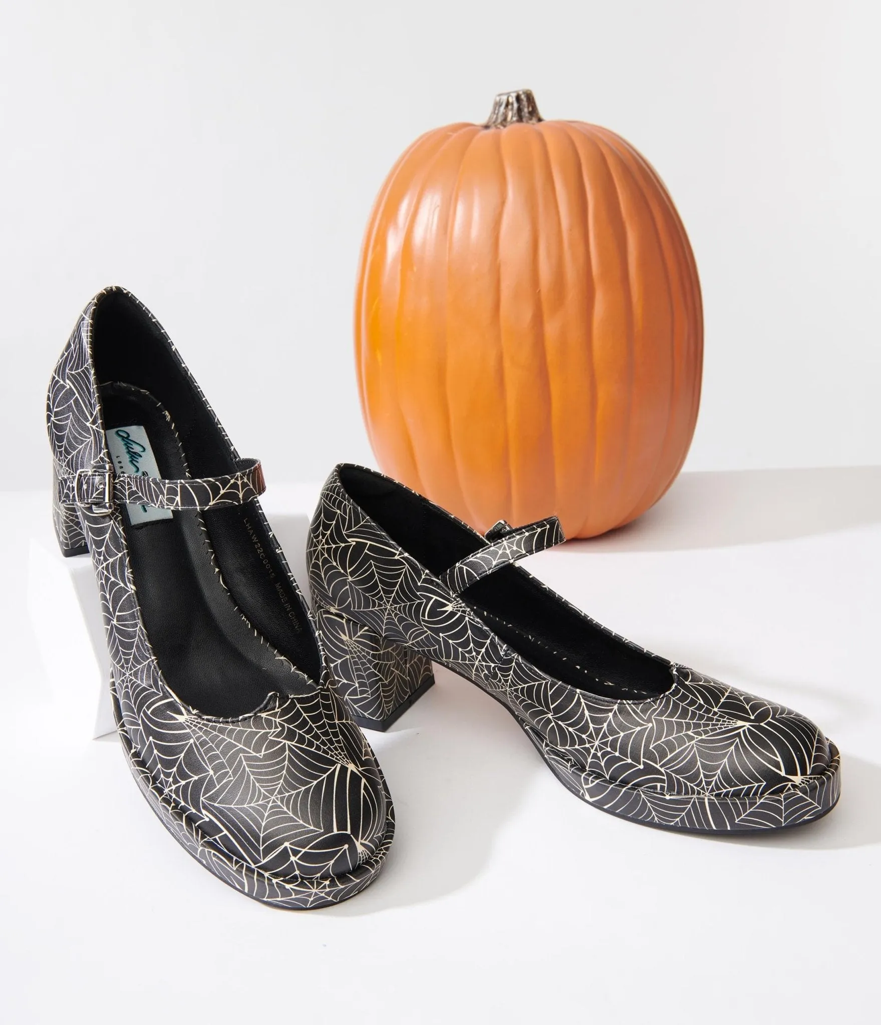 Lulu Hun Spiderweb Sandy Jane Heels