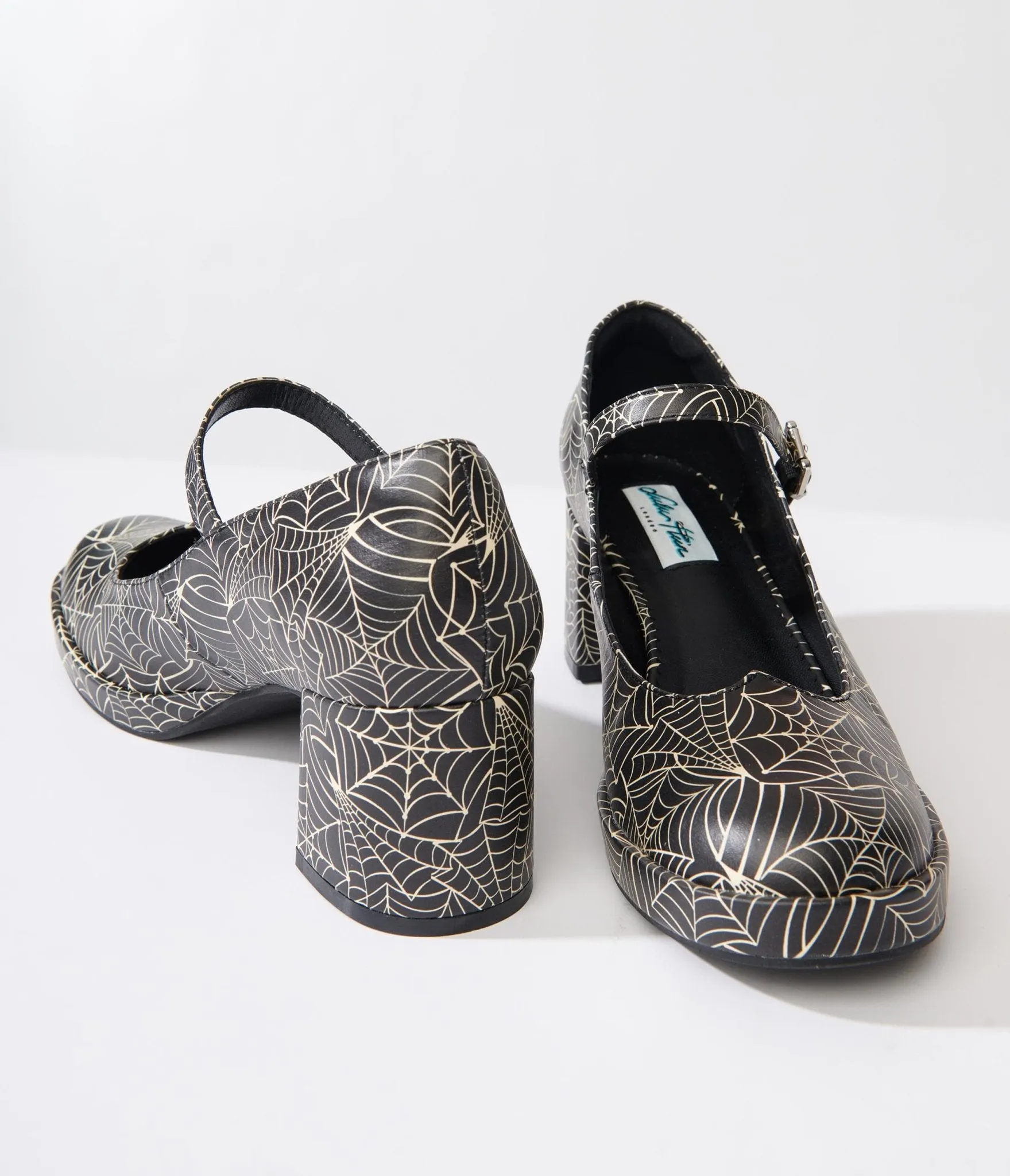 Lulu Hun Spiderweb Sandy Jane Heels