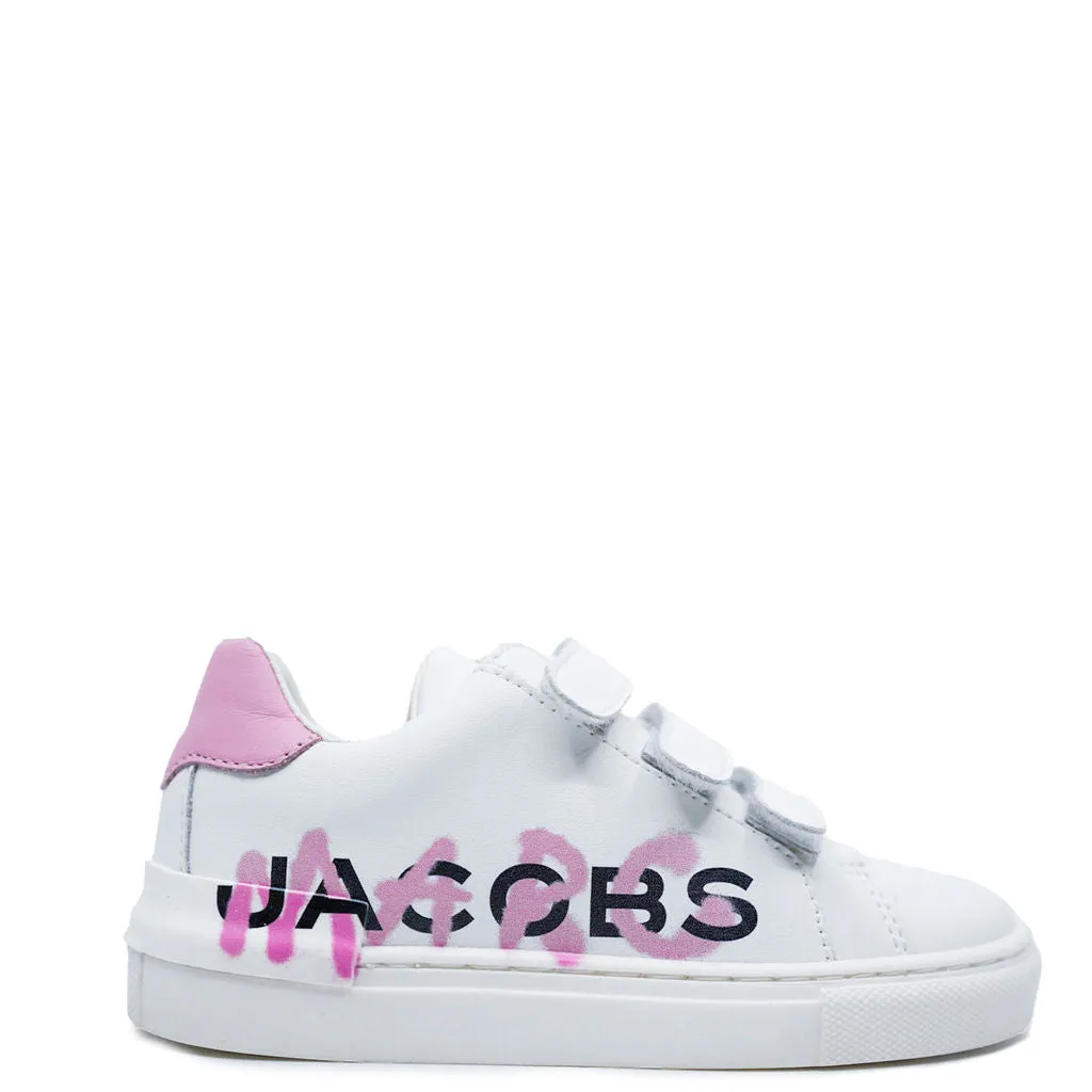 Marc Jacobs Pink Velcro Sneaker