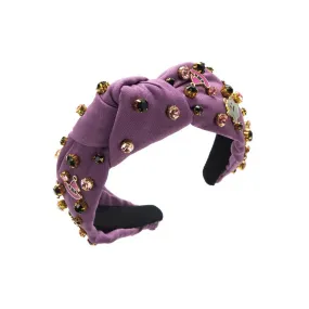 Miranda Halloween Designer Headbands in Purple