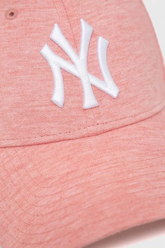 New Era baseball cap pink color with an application NEW YORK YANKEES