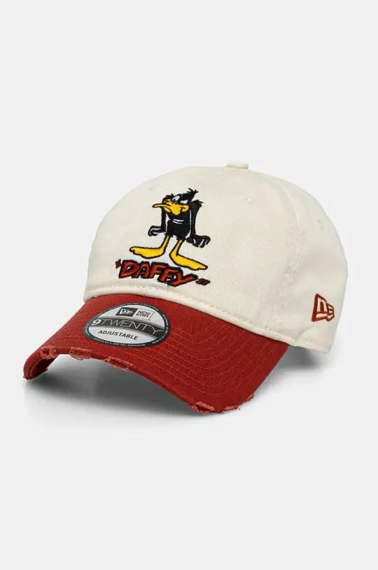 New Era cotton baseball cap DAFFY DUCK red color 60565320