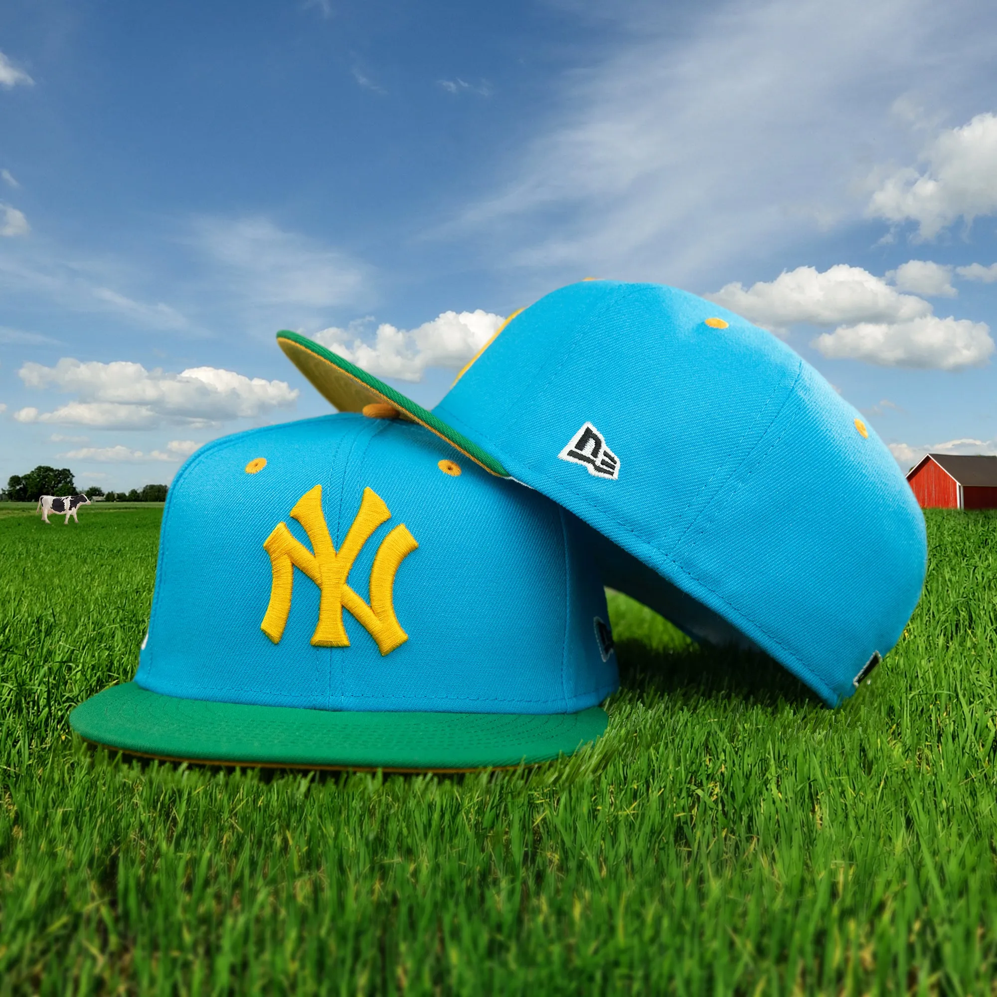 New York Yankees Cooperstown Ice Cream Pack 1952 World Series Side Patch 59Fifty Fitted Cap | Cap Swag Exclusive