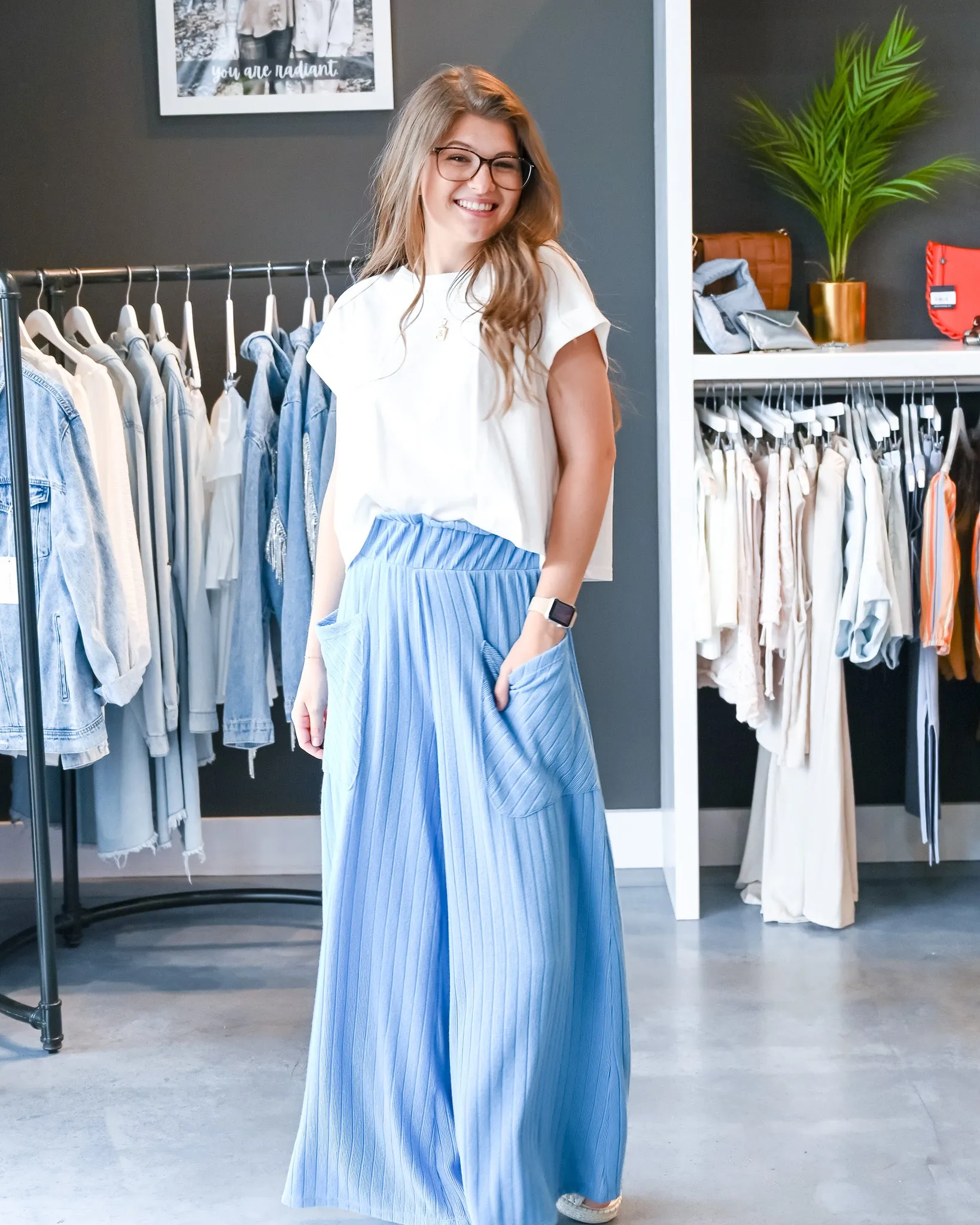 Ocean Eyes Wide Leg Pants