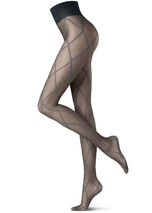 Oroblu Graphic Cross Tights ()