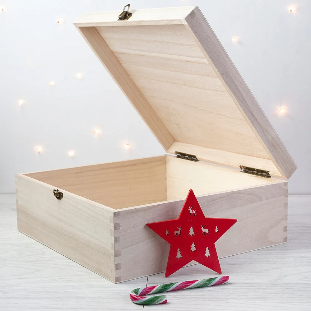 Personalised Christmas Train Christmas Box