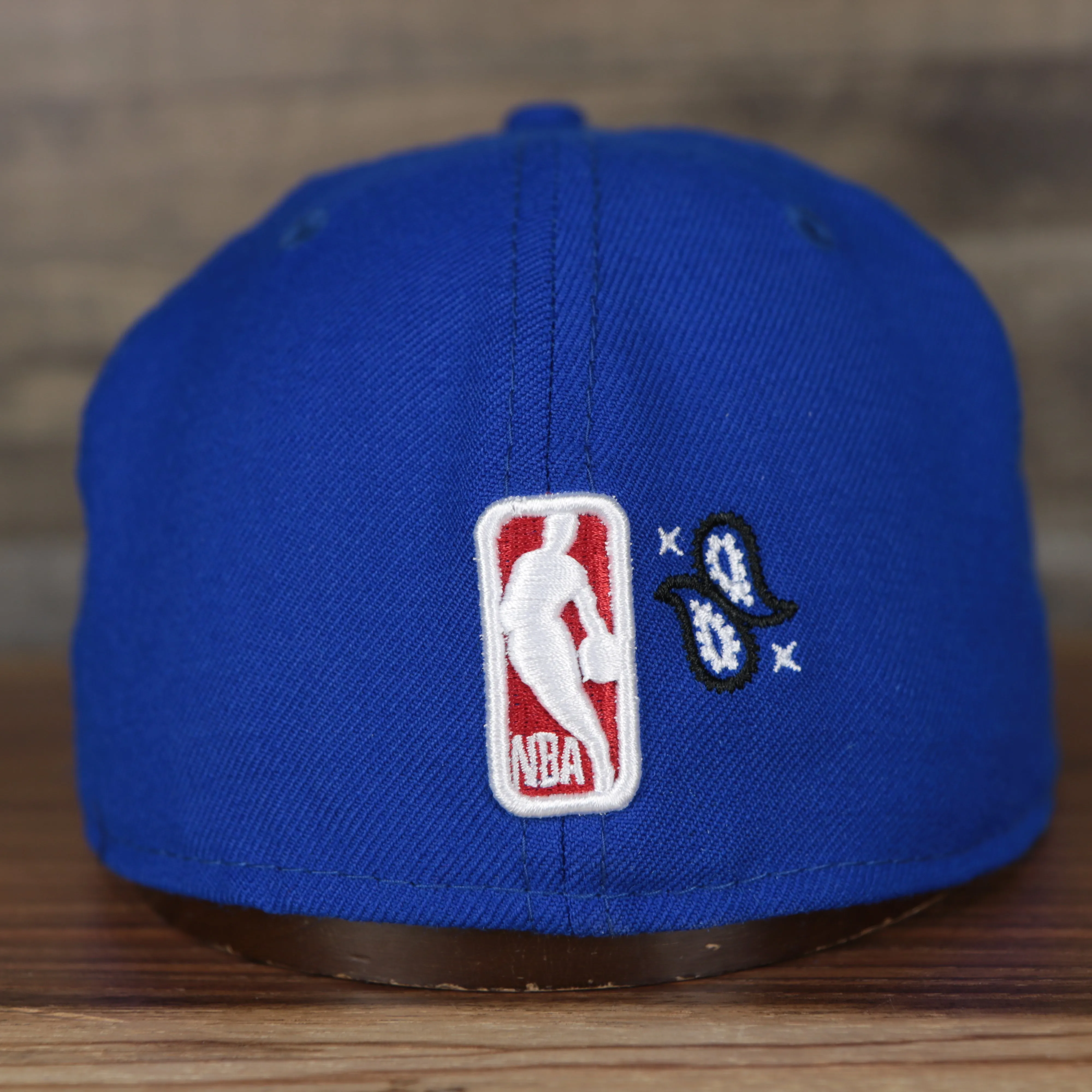 Philadelphia 76ers All Over Paisley Bandana Pattern Grey Bottom 5950 Fitted Cap | Blue