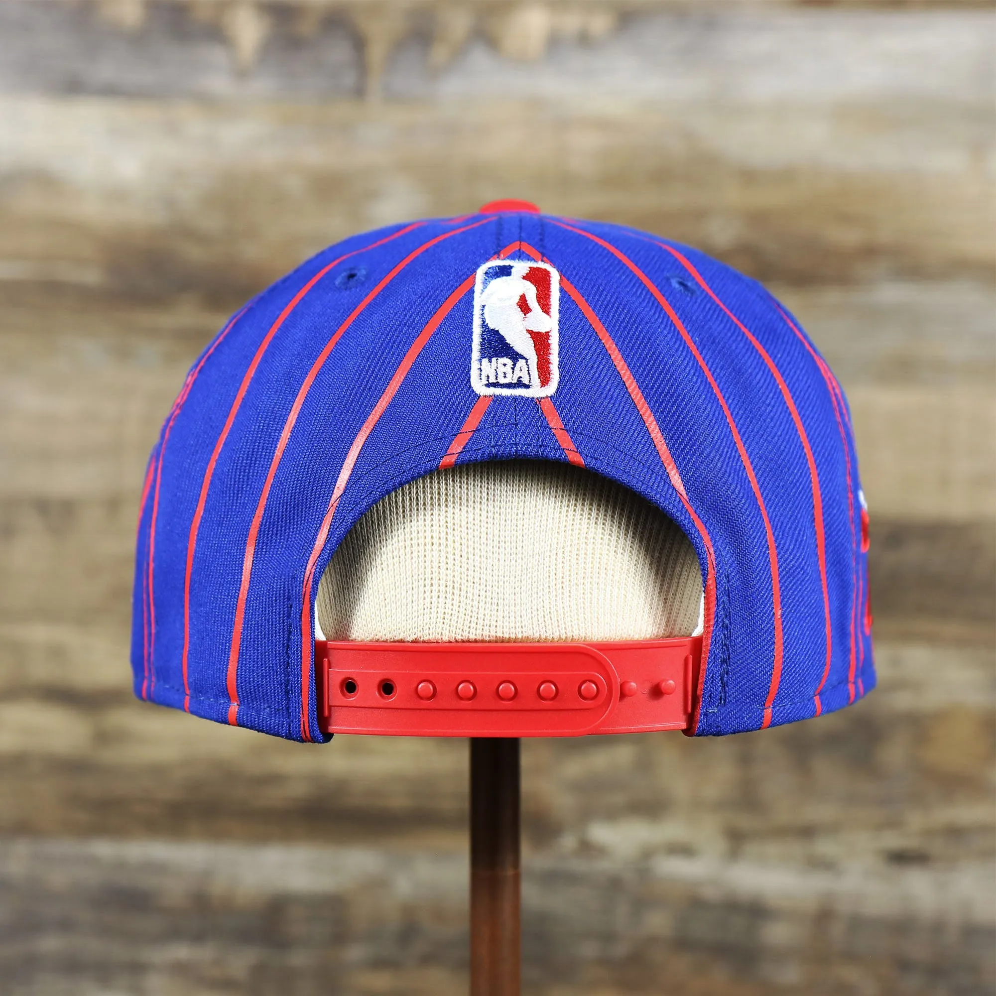 Philadelphia 76ers City Arch Striped 9Fifty Snapback Cap | Royal Blue 9Fifty Cap