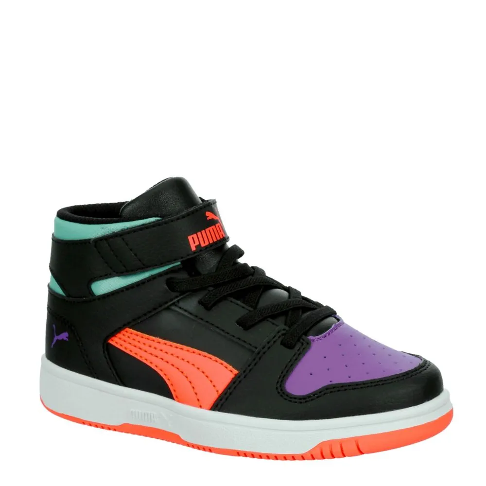 PUMA  BOYS LITTLE KID REBOUND LAYUP SL SNEAKER