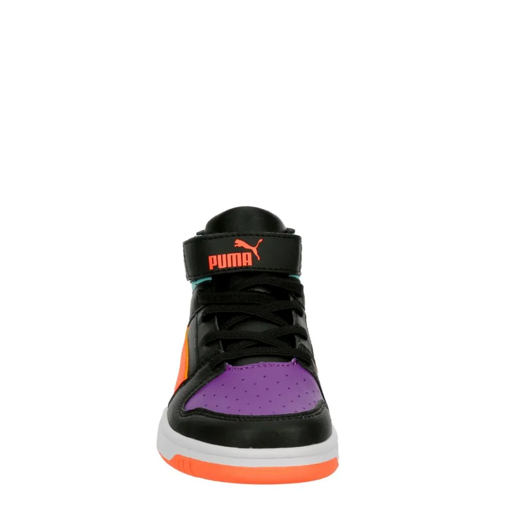 PUMA  BOYS LITTLE KID REBOUND LAYUP SL SNEAKER