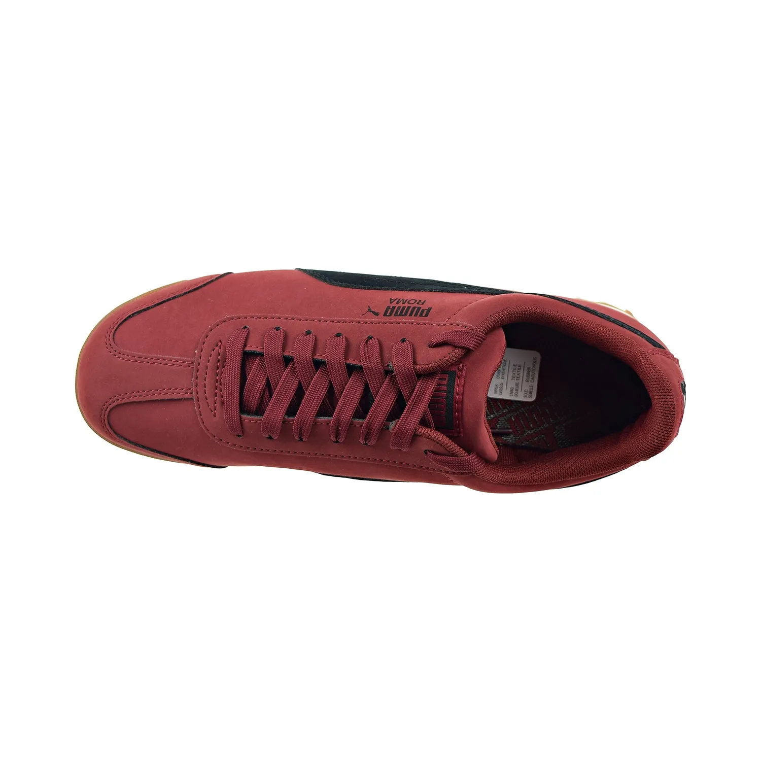 Puma Roma Smooth NBK Mens Shoes Pomegranate/Black