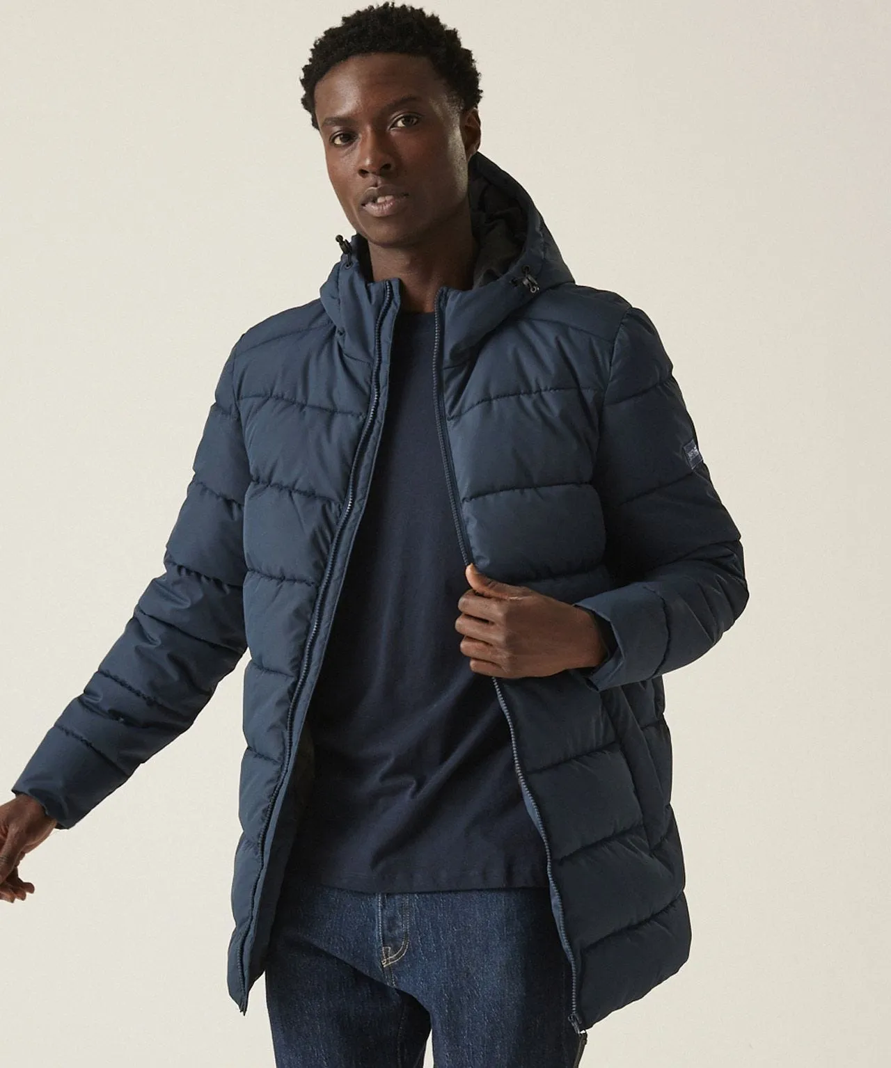 Regatta Lakiver Long Quilted Mens Coat