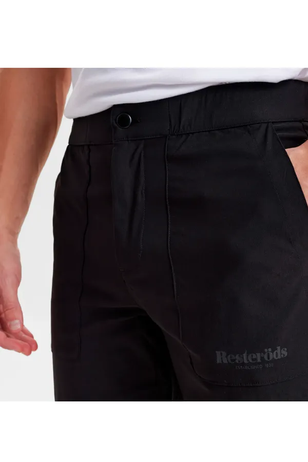 Resterds Lightweight Nylon Pants Black