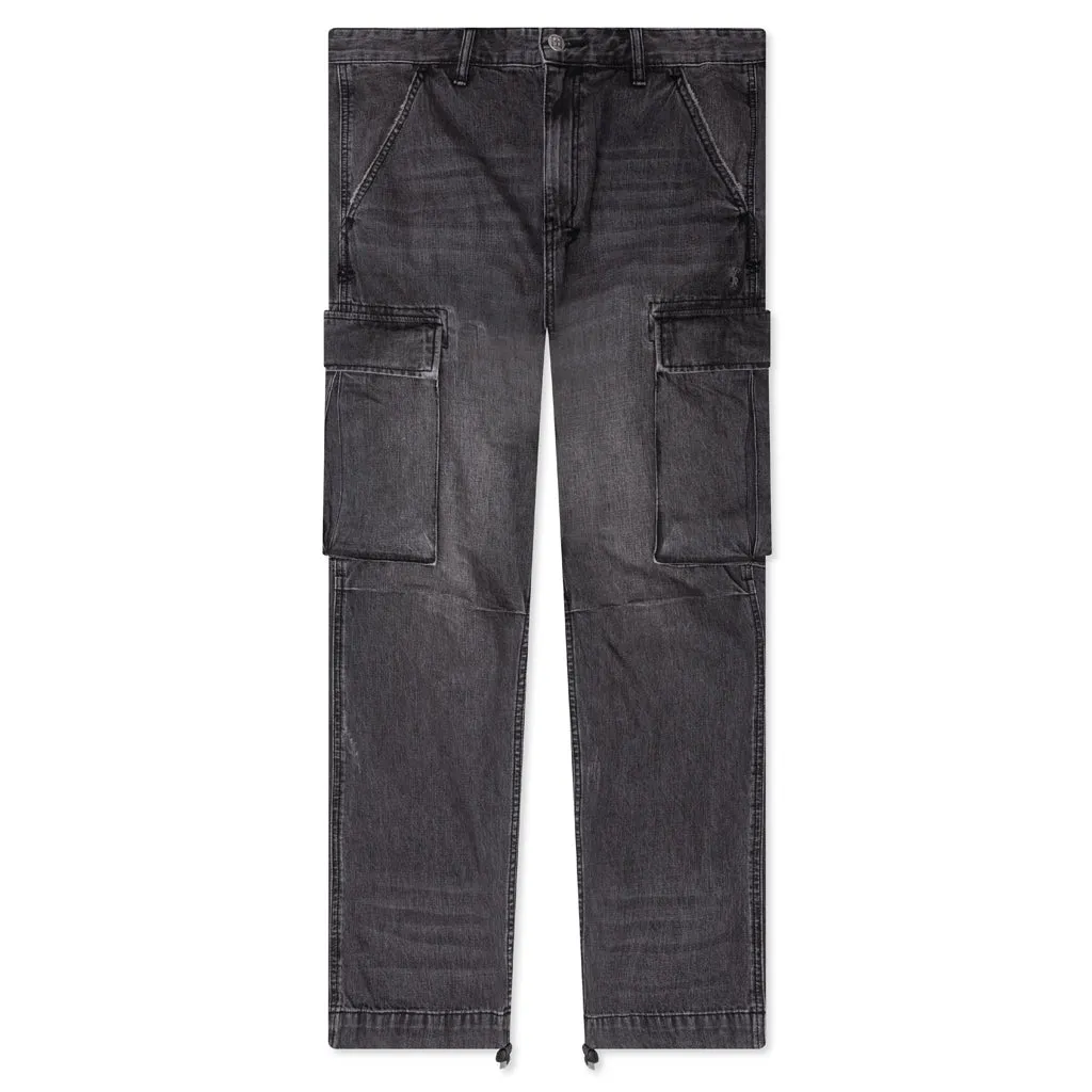 Riot Cargo Pants - Faded Black