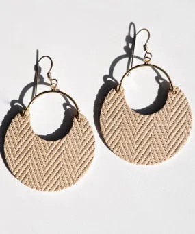 Sandstone Nina Earrings - Gold