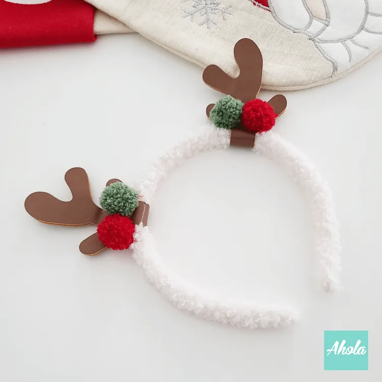 【Santa Snowman】Personalised Christmas Stocking with Accessories Set 印名可愛聖誕襪玩具飾品套裝