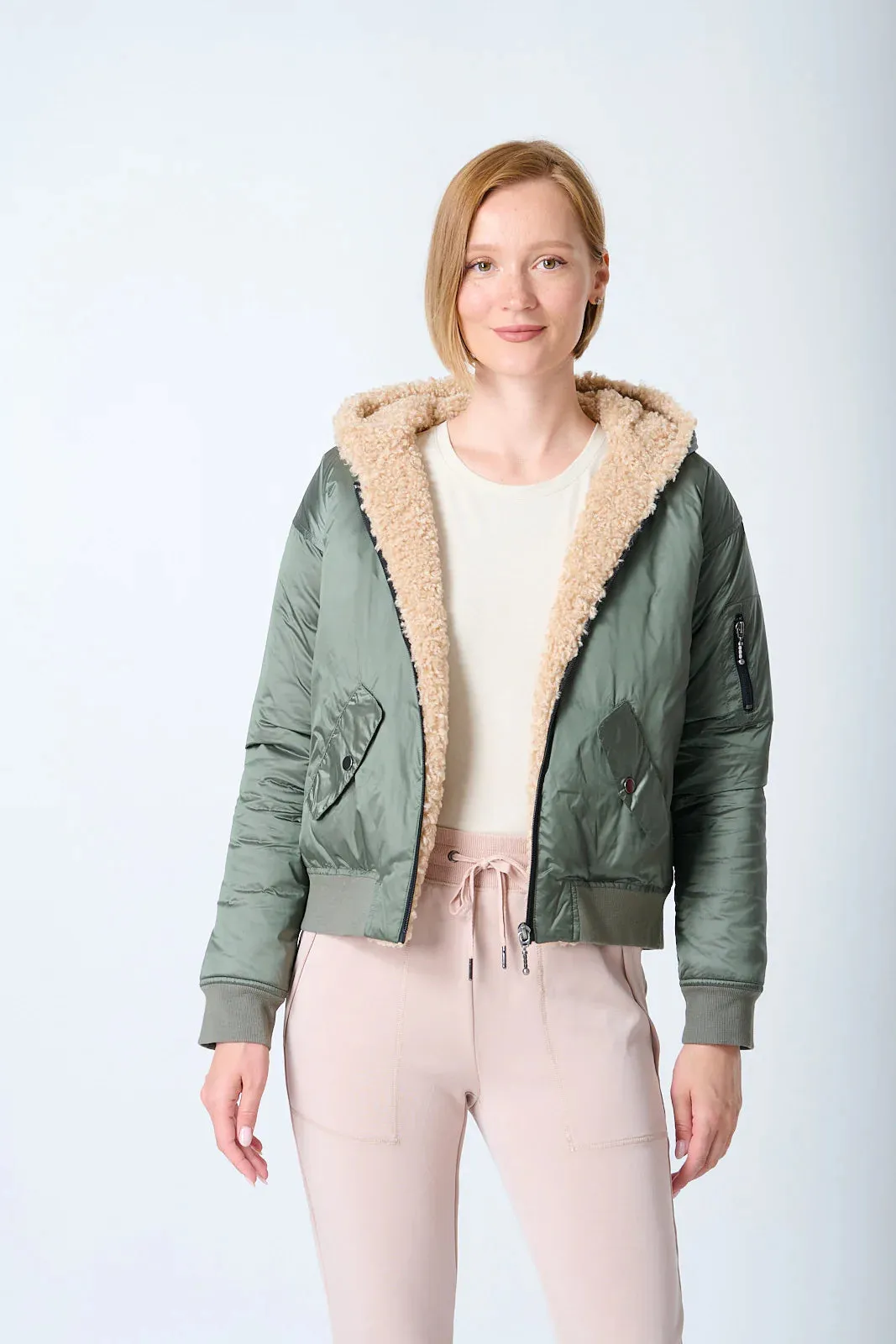 Sherpa Bomber Jacket