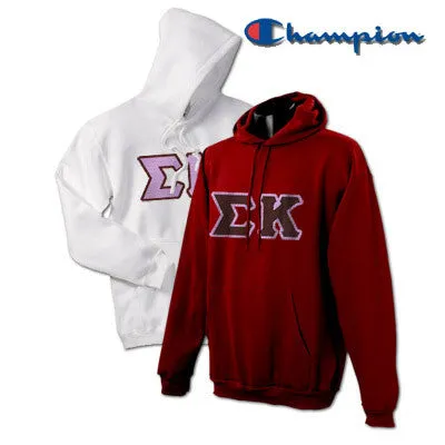 Sigma Kappa Champion Powerblend Hoodie, 2-Pack Bundle Deal - Champion S700 - TWILL