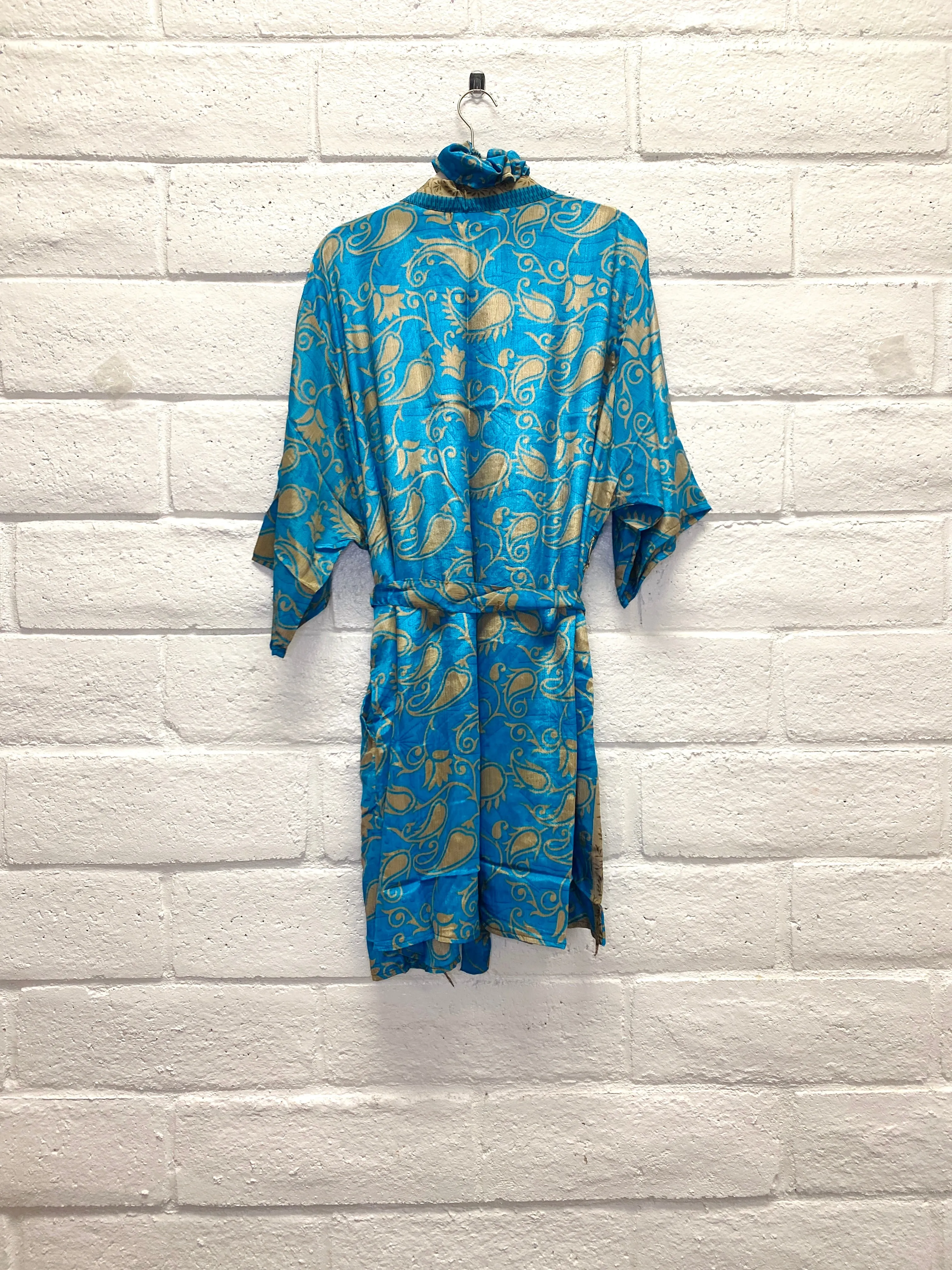 Silk Boho Robe - L - Matisse