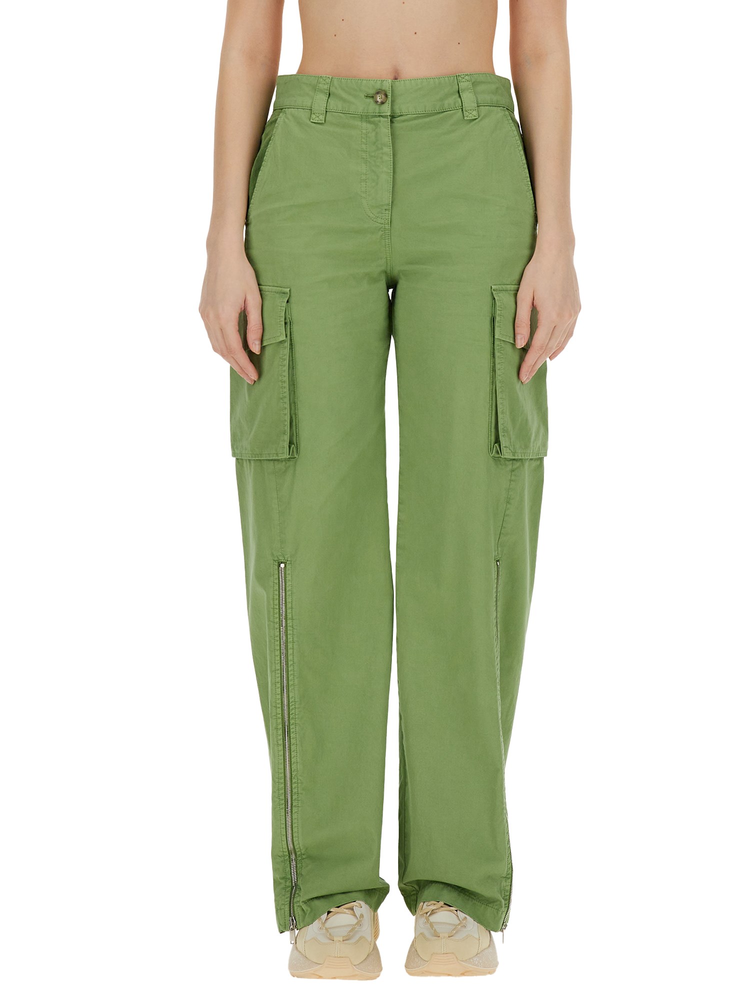 STELLA McCARTNEY    COTTON CARGO PANTS