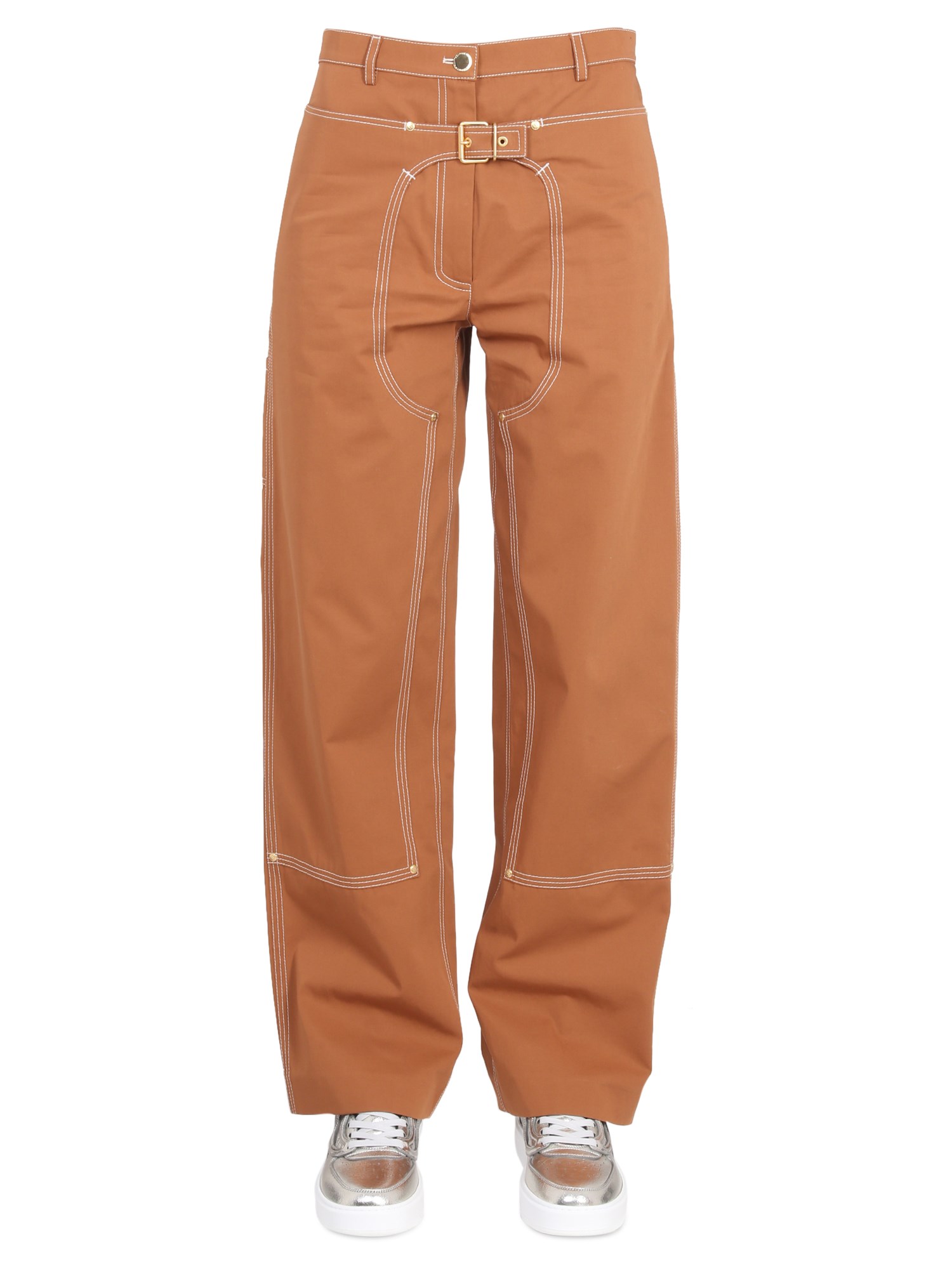 STELLA McCARTNEY    PANTS WITH BUCKLE