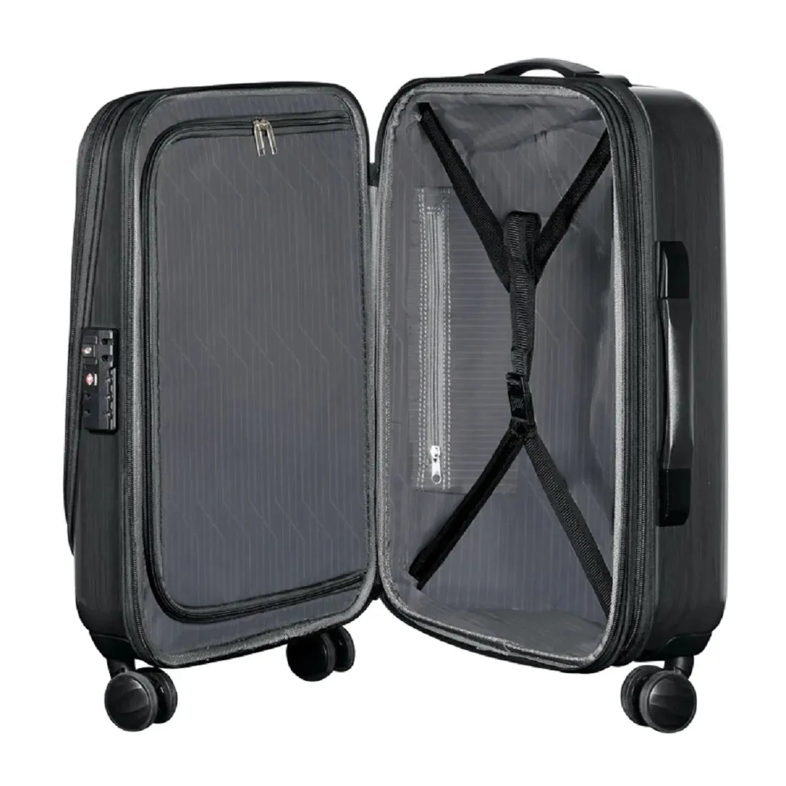 Targus TBR029-70 38 Liters Laptop Trolley Bag with Transit 360 Spinner (Black)