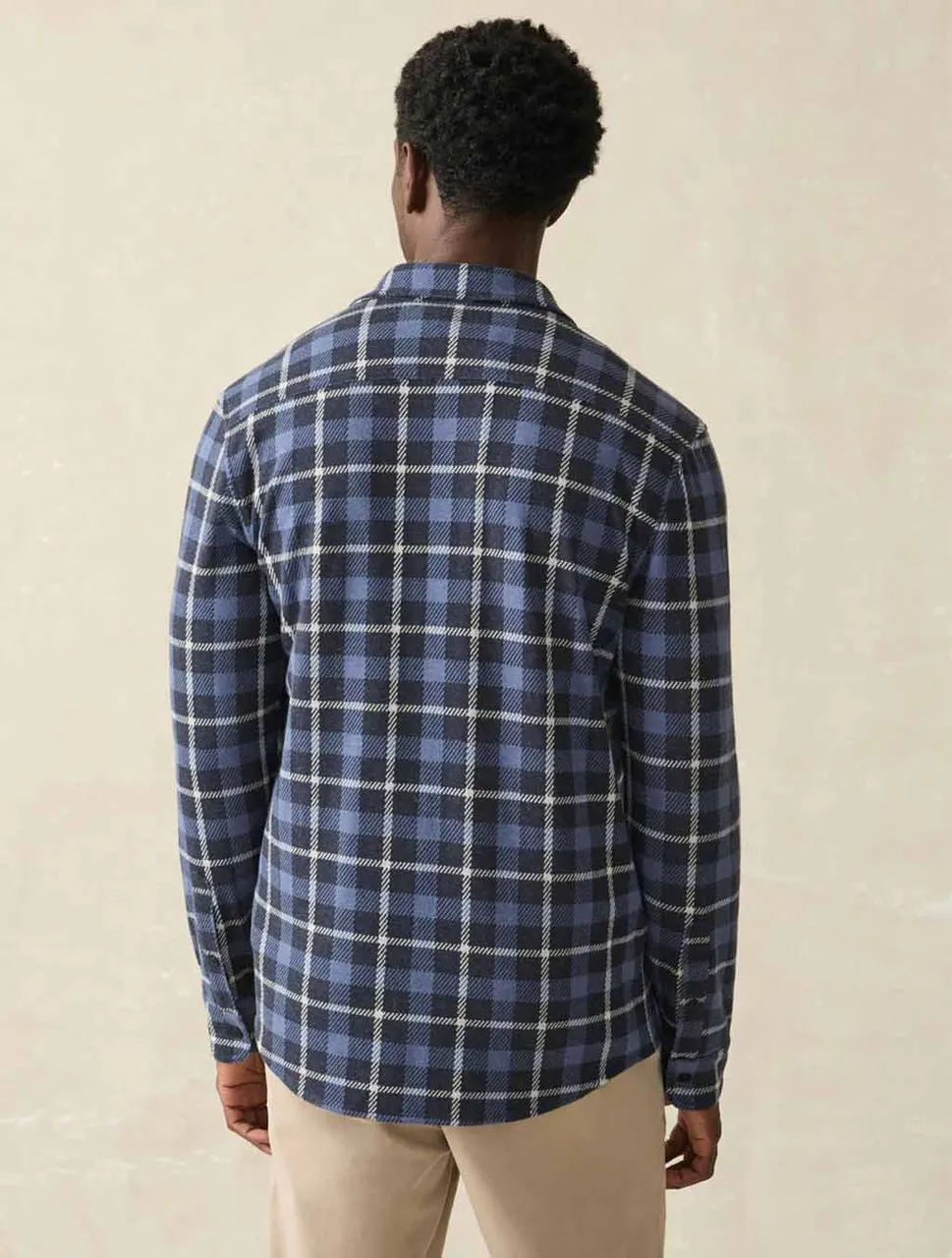 The Legend Plaid Sweater Shirt | Faherty