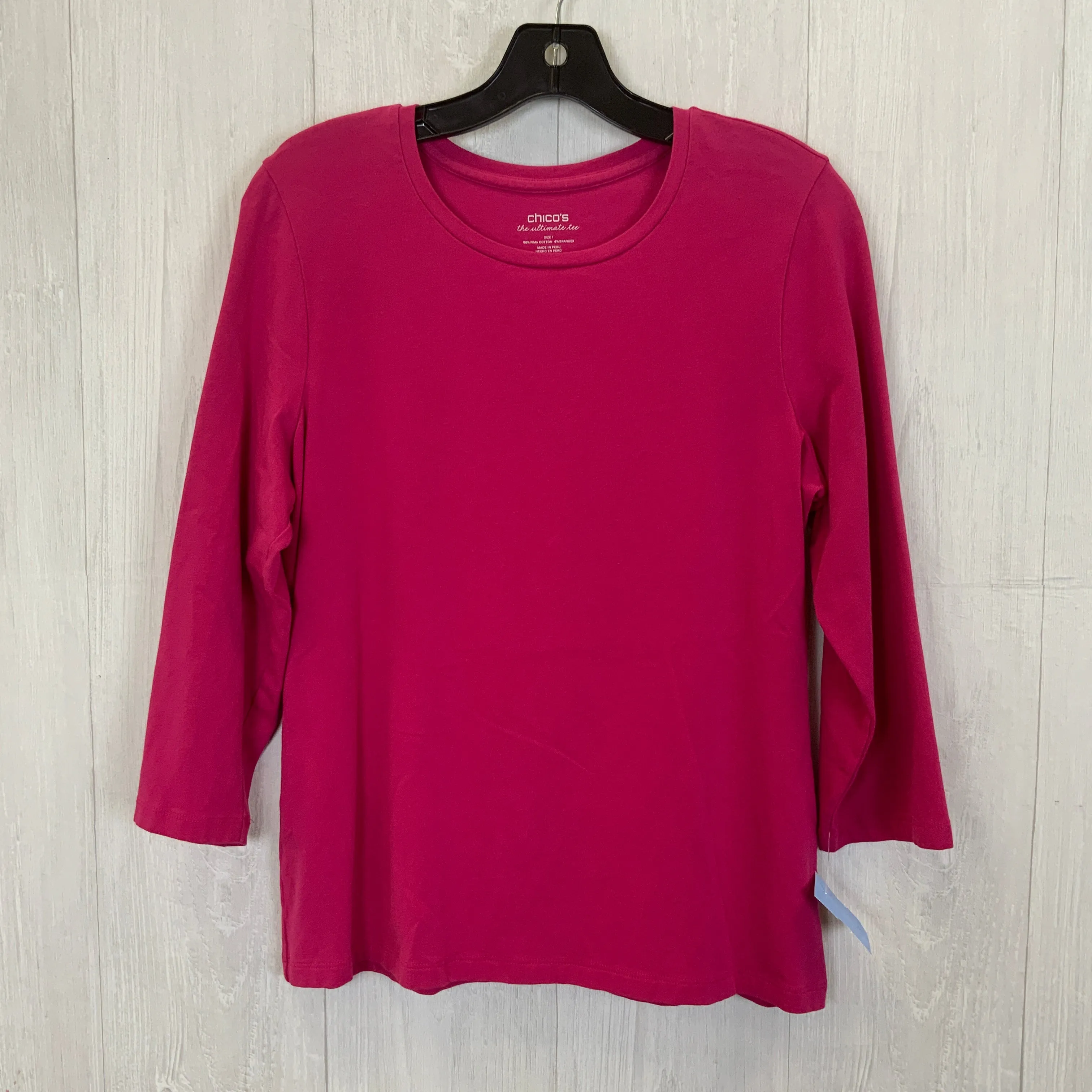 Top Long Sleeve Basic By Chicos  Size: M