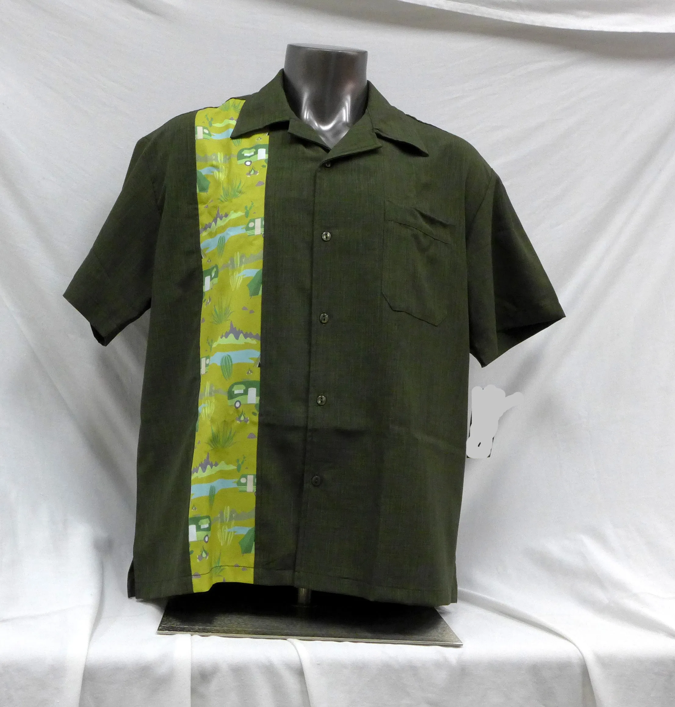 Trail Blazer Olive Button Up