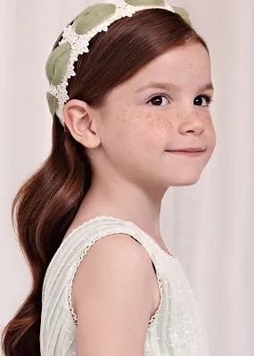 Tulle headband - Green