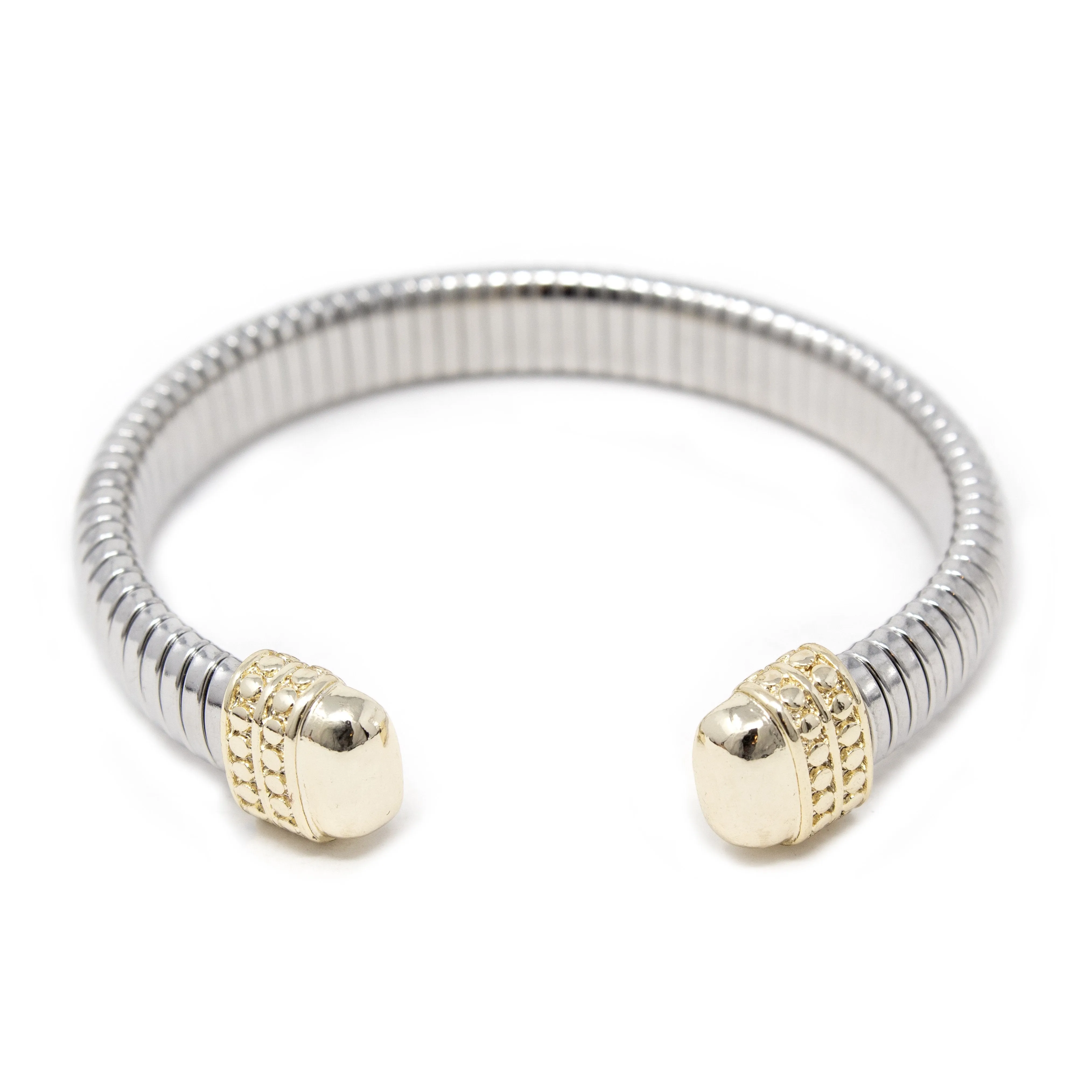 Two Tone Spring Bangle