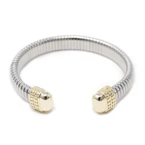 Two Tone Spring Bangle