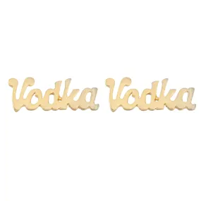 Vodka Earrings