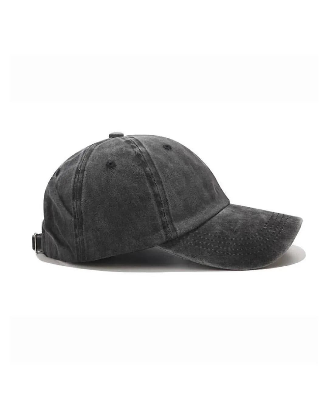 Washed Cotton Snapback Cap