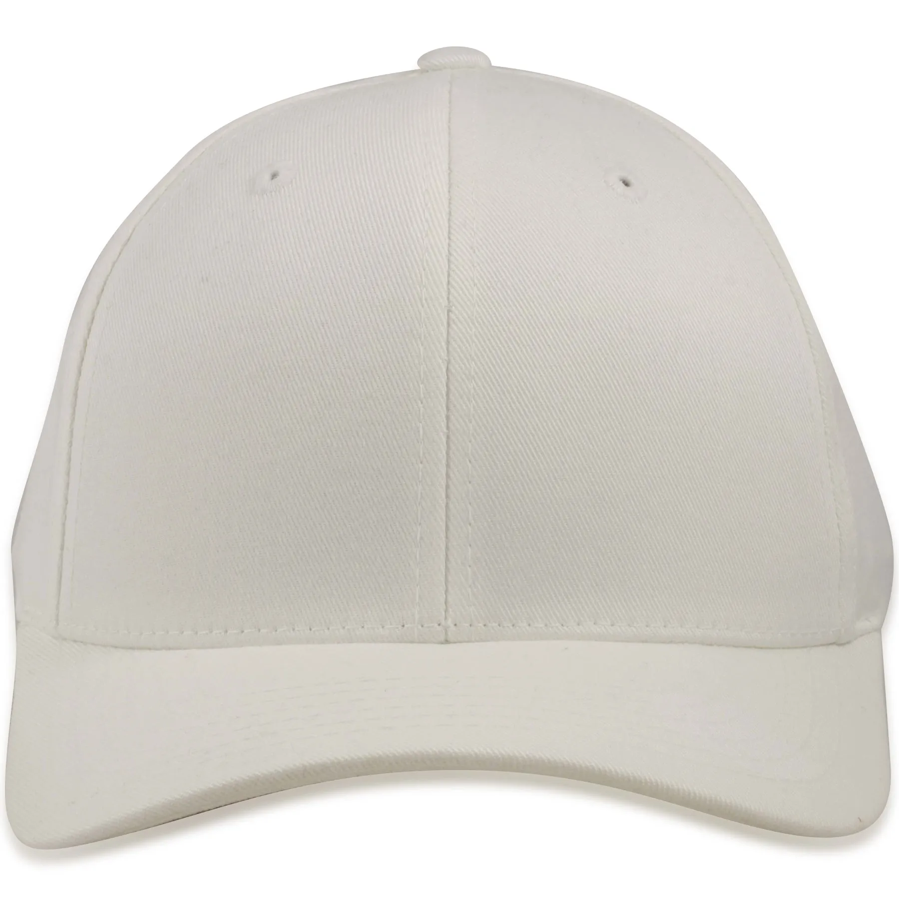 White Blank Structured Flexfit Cap