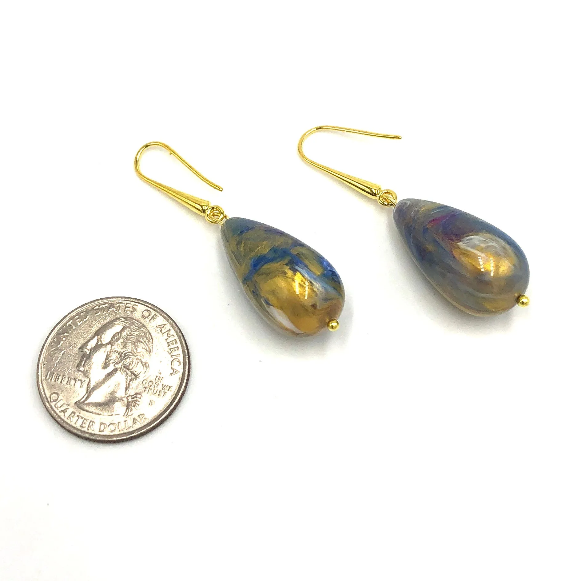 Willow Teardrop Drop Earrings