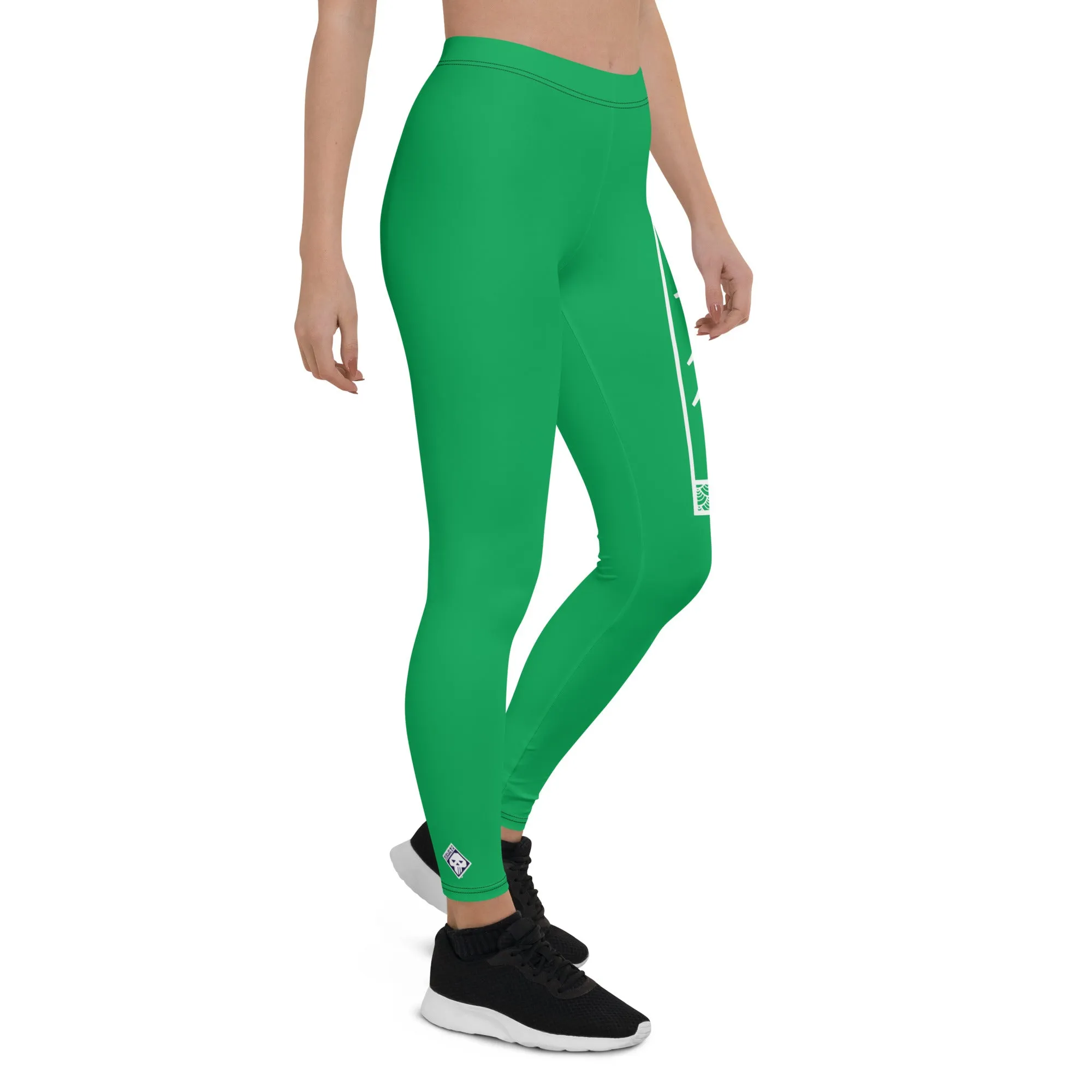 Women's Yoga Pants Workout Leggings For Jiu Jitsu 009 - Jade