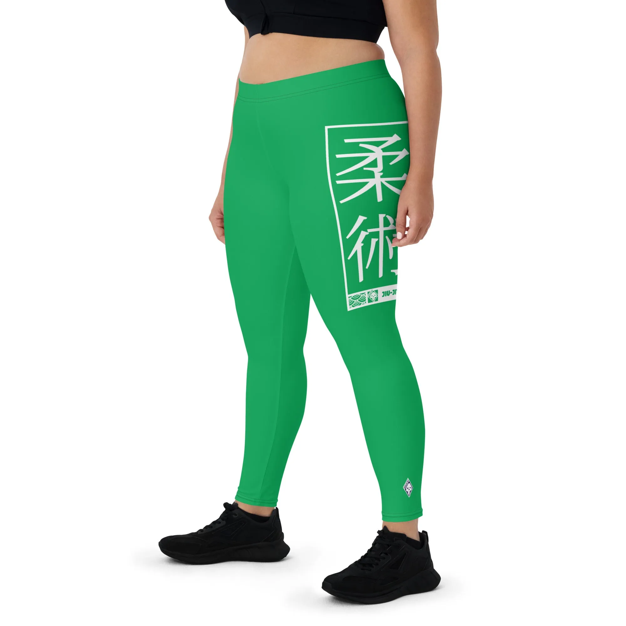 Women's Yoga Pants Workout Leggings For Jiu Jitsu 009 - Jade