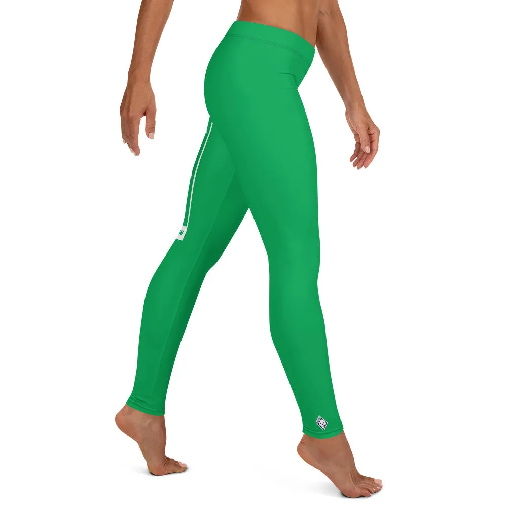 Women's Yoga Pants Workout Leggings For Jiu Jitsu 009 - Jade